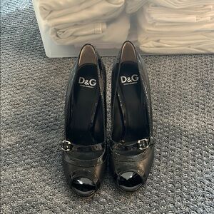 D&G Black Women's Shoes